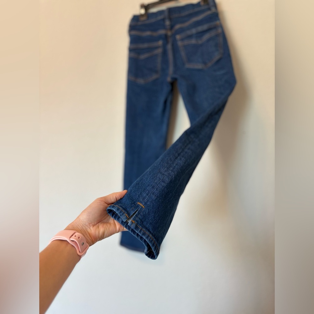 FRAME Le High Straight Jeans Women’s Size 24 Dark Wash High Rise Classic Fit - Picture 3 of 8